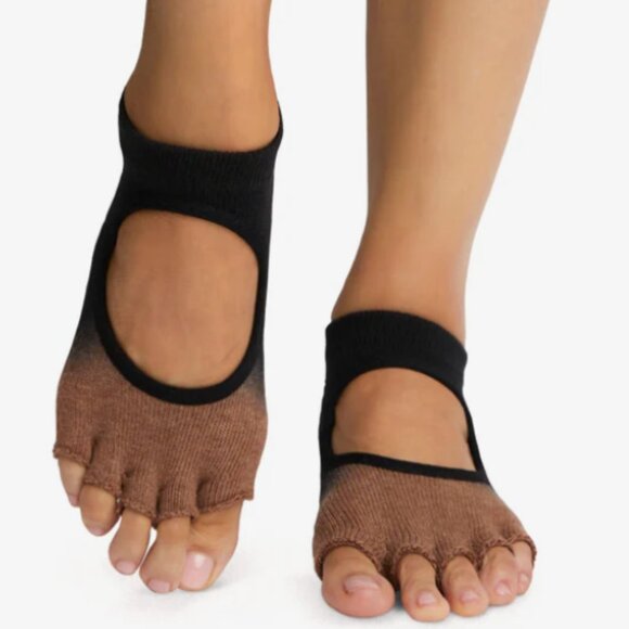 Toesox - Half Toe Bellarina Grip Socks - Picture 2 of 3